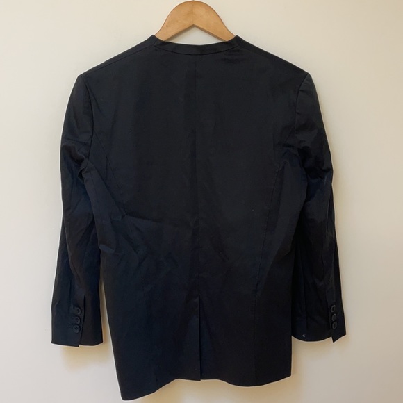 Helmut Lang Black Le Smoking Wool Tuxedo Blazer - Picture 6 of 6